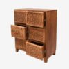 Artisan Six-Drawer Carved Storage Chest - Image 2