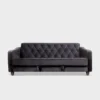 The Modern Tufted Charcoal Convertible Sleeper - Image 3