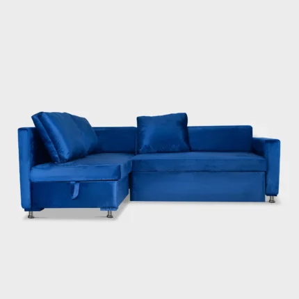 The Royal Plush Corner Convertible Sofa