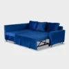 The Royal Plush Corner Convertible Sofa - Image 2