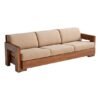 Aurum Comfort Solid Wood Sofa Set (7-Seater)