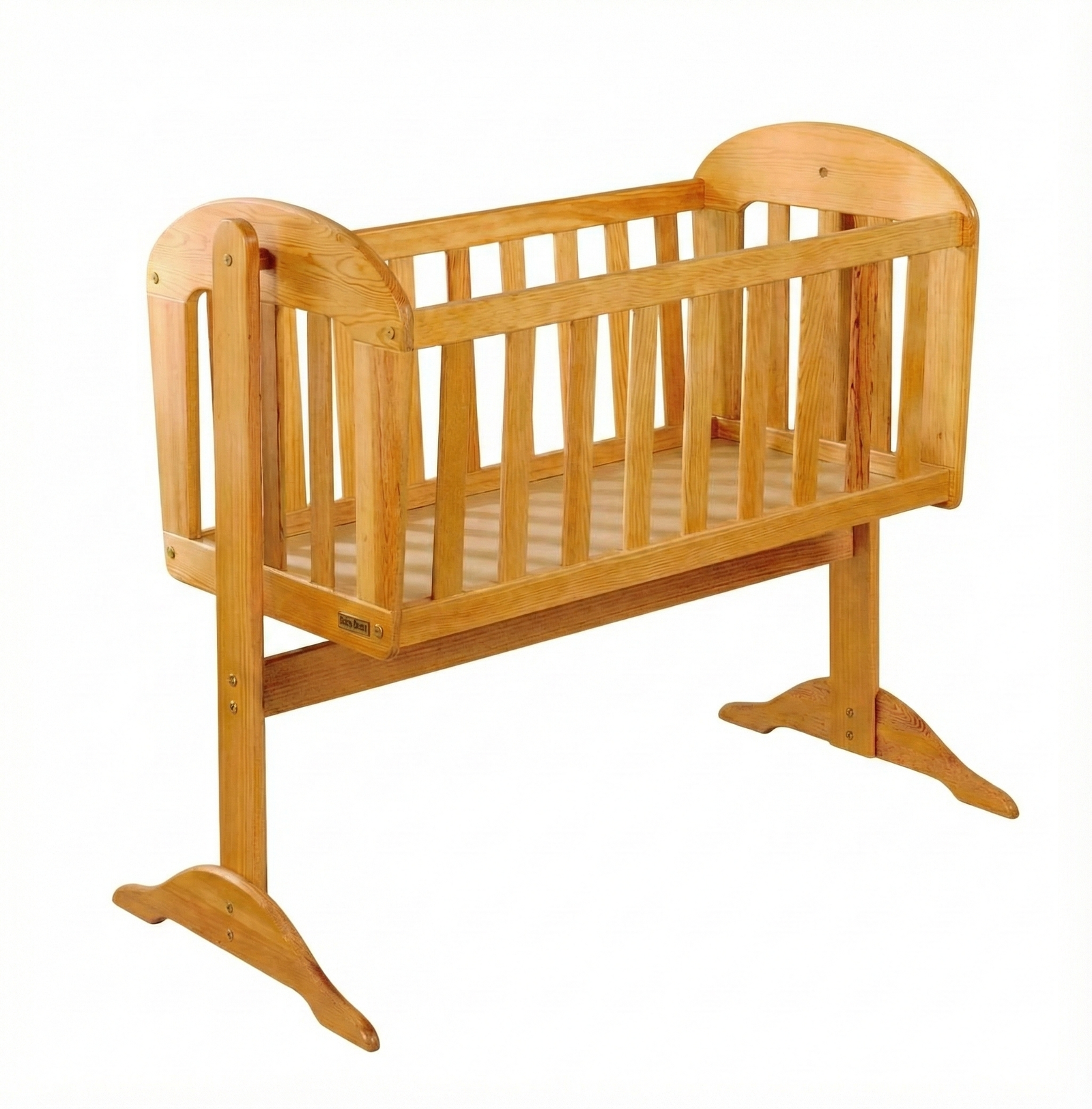Gemini_Generated_Image_pxgdhhpxgdhhpxgd The "Little Dreamer" Solid Wood Swinging Cradle - Image 1