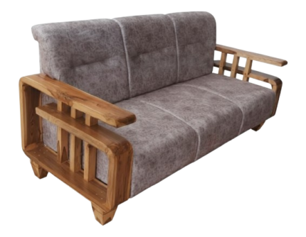 The Acacia Comfort Solid Wood Sofa Set
