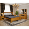 Heritage Jaali Iron-Lattice Wooden Bedroom Set - Image 4