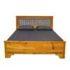 Heritage Jaali Iron-Lattice Wooden Bedroom Set - Image 6